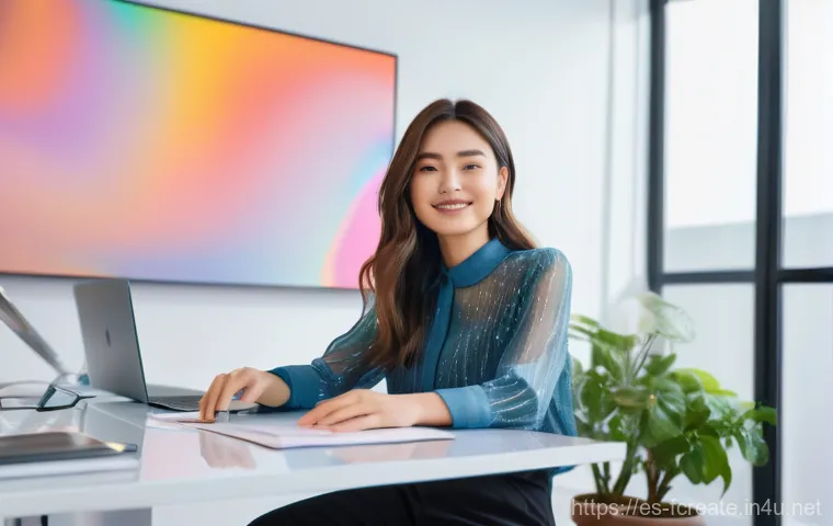 미래 창작에서의 AI 창작 도구 - Prompt 1: Innovative AI Artist at Work**